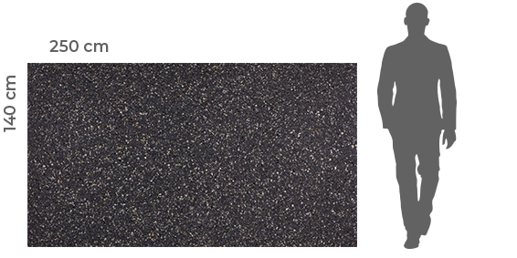 SB 113 MULTICOLOR NERO - Agglotech | Architectural Terrazzo
