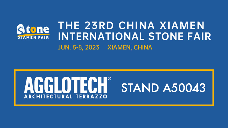Xiamen Stone Fair 2023: Agglotech at the 23rd edition from 5 to 8 June