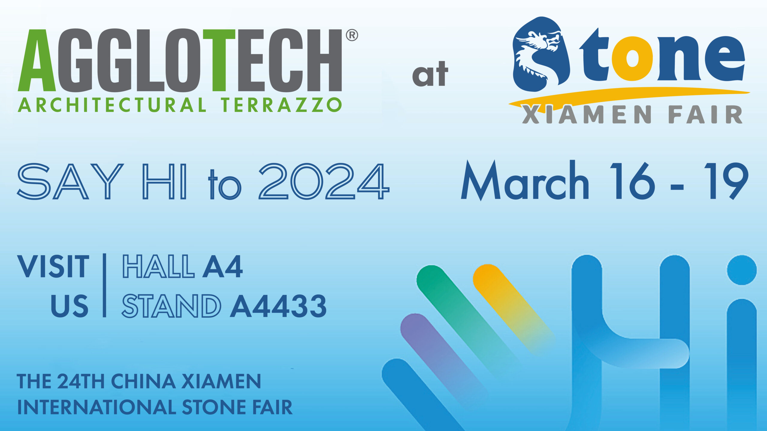 16 — 19 March 2024: Agglotech is waiting for you in Xiamen