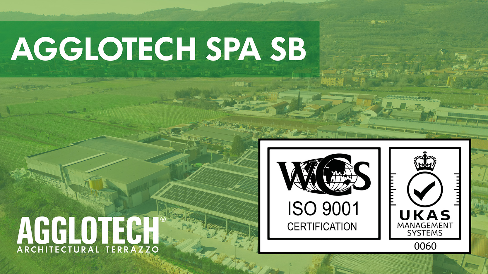 Agglotech SPA SB obtains ISO 9001:2015 certification